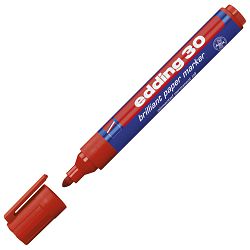 Marker briljant za papir 1,5-3mm Edding 30 crveni