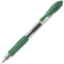 Roler gel grip 0,5 mm G2 Pilot BL-G2-5-G zeleni