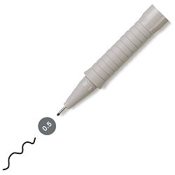 Flomaster za tehničko crtanje 0,5 mm Ecco Pigment Faber-Castell 166599 crni