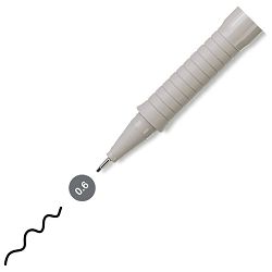 Flomaster za tehničko crtanje 0,6 mm Ecco Pigment Faber-Castell 166699 crni