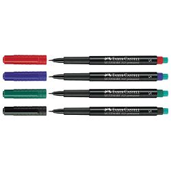 Marker permanentni 0,4 mm Multimark Faber-Castell 152304/4boje