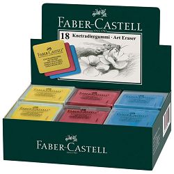 Gumica Art Faber-Castell 127321 sort boje