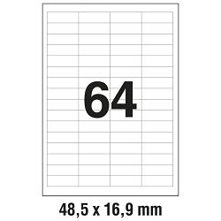 Etikete ILK  48,5x16,9 mm pk100L Zweckform 3667