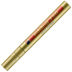 Marker permanentni lakirajući 2-4 mm Edding 750 zlatni