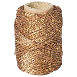 Špaga ukrasna metalik fi-1,5 mm/20m Knorr Prandel 21-6266172 bakrena