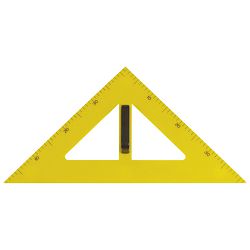 Trokut za školsku ploču pvc 60 cm 45° Arda