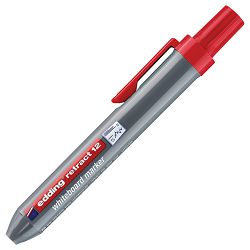 Marker za bijelu ploču 1,5-3 mm Edding Retract 12 crveni