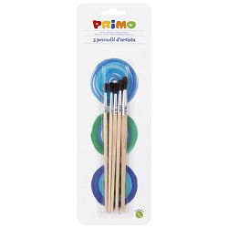 Kist za vodene boje 2,3,4,5,8 Primo 1240BPT blister