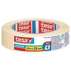 Traka ljepljiva krep 25 mm/50m Standard eko Tesa 5086