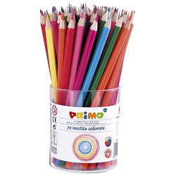 Boje drvene  72boje u čaši Primo 505B72