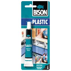 Ljepilo za plastiku 25ml Bison prozirno blister