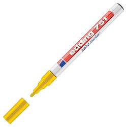 Marker permanentni lakirajući 1-2mm Edding 751 žuti