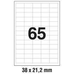 Etikete ILK  38x21,2 mm pk100L Zweckform 3666
