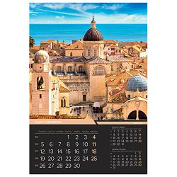 Kalendar "Putujem Hrvatskom 2023" 13 listova, spirala