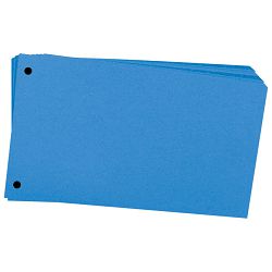 Pregrada kartonska 23,5x10,5cm pk100 Fornax plava