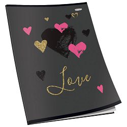 Teka meki uvez A5 karo 40L 80g glitter Connect sortirani motivi