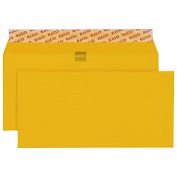 Kuverte u boji 11x23 cm strip pk25 Elco žute