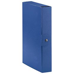 Mapa s gumbom hrbat- 60 mm A4 Eurobox Esselte C2605/390326050 plava