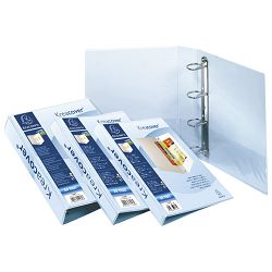 Mapa uložna 4D ringa-fi16 mm/hrbat-34 mm A4 Exacompta 51840E bijela