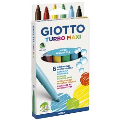 Flomaster školski   6boja Giotto Maxi Fila 453000