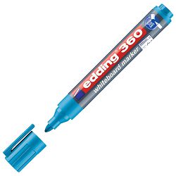 Marker za bijelu ploču 1,5-3 mm Edding 360 svijetloplavi