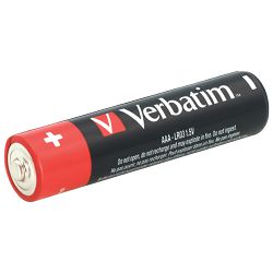 Baterija alkalna 1,5V AAA pk4 Verbatim 49920 LR03 blister