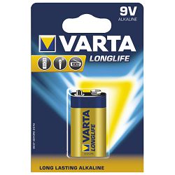 Baterija alkalna 9V Longlife Varta 6LR61