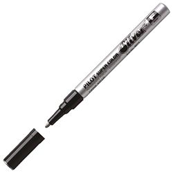 Marker permanentni 1 mm okrugli vrh Super Color Pilot SC-S-F srebrni