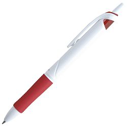 Olovka kemijska Acroball Pure White Begreen Pilot BAB-15M-BG-R crvena