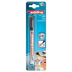 Marker za CD/DVD permanentni 0,5-1 mm Edding 8400/1 crni blister