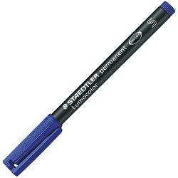 Marker permanentni 0,4 mm reciklirani Lumocolor Staedtler 313-3 plavi