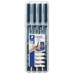 Marker OHP permanentni pk4 Lumocolor Staedtler 31-9WP4GS crni