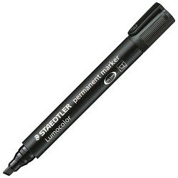 Marker permanentni 2-5 mm Lumocolor Staedtler 350-9 crni