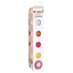 Boja tempera gvaš 25ml u čaši 6boja Primo 231TM6E metalik