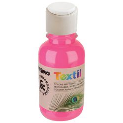 Boja tempera za tekstil 125ml CMP.410TXF125370 fluorescentno roza