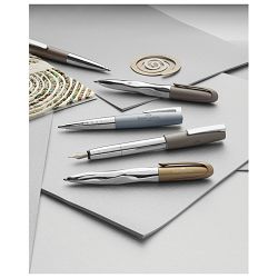 Olovka kemijska nice pen Faber-Castell 149607 metalik svijetloplava