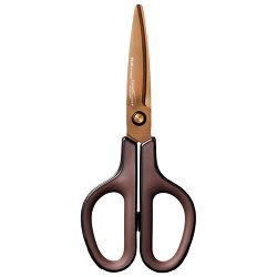 Škare uredske 17,5 cm-titanij Fitcut Curve Premium SC175STN Plus.35058 smeđeblister