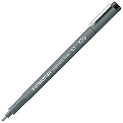 Flomaster za tehničko crtanje 0,7 mm pigment liner Staedtler 308 07-9 crni