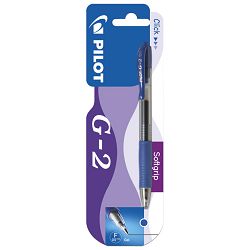 Roler gel grip 0,5mm G2 Pilot BL-G2-5 plavi blister