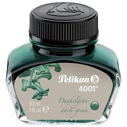 Tinta za nalivpero bočica 30ml 4001 Pelikan 300056 tamno zelena