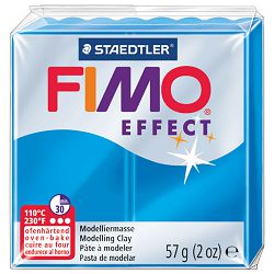 Masa za modeliranje   57g Fimo Effect Staedtler 8020-374 prozirno plava!!