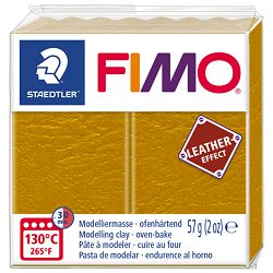 Masa za modeliranje   57g Fimo Effect Leather-effect Staedtler 8010-179 oker