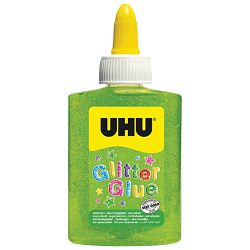Ljepilo glitter glue 88ml UHU LO181811 zeleno!!