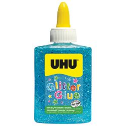 Ljepilo glitter glue 88ml UHU LO181813 plavo!!