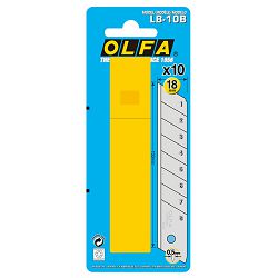 Nož za skalpel  6 mm pk25 Olfa KB srebrni blister