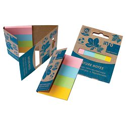 Zastavica 20x50 mm 4bojex40L papir Nature Global Notes 5670-88b sortirano blister