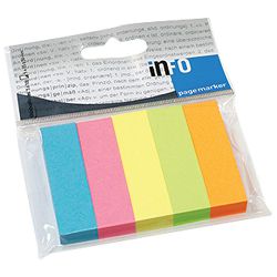Zastavica 15x50 mm 5bojax100L papir Global Notes 5679-39-pk5 sortirano blister