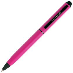 Olovka kemijska metalna gumirana+touch pen Celebration Pierre Cardin B0101702IP3 roza