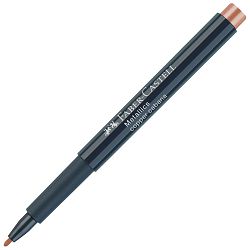 Marker permanentni 1-2 mm Metallic Faber-Castell 160752 metalik brončani!!