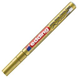 Marker permanentni sjajni lakirajući 0,8 mm Edding 780 zlatni
